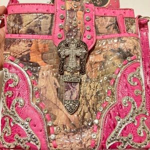 Western Bejeweled Purse